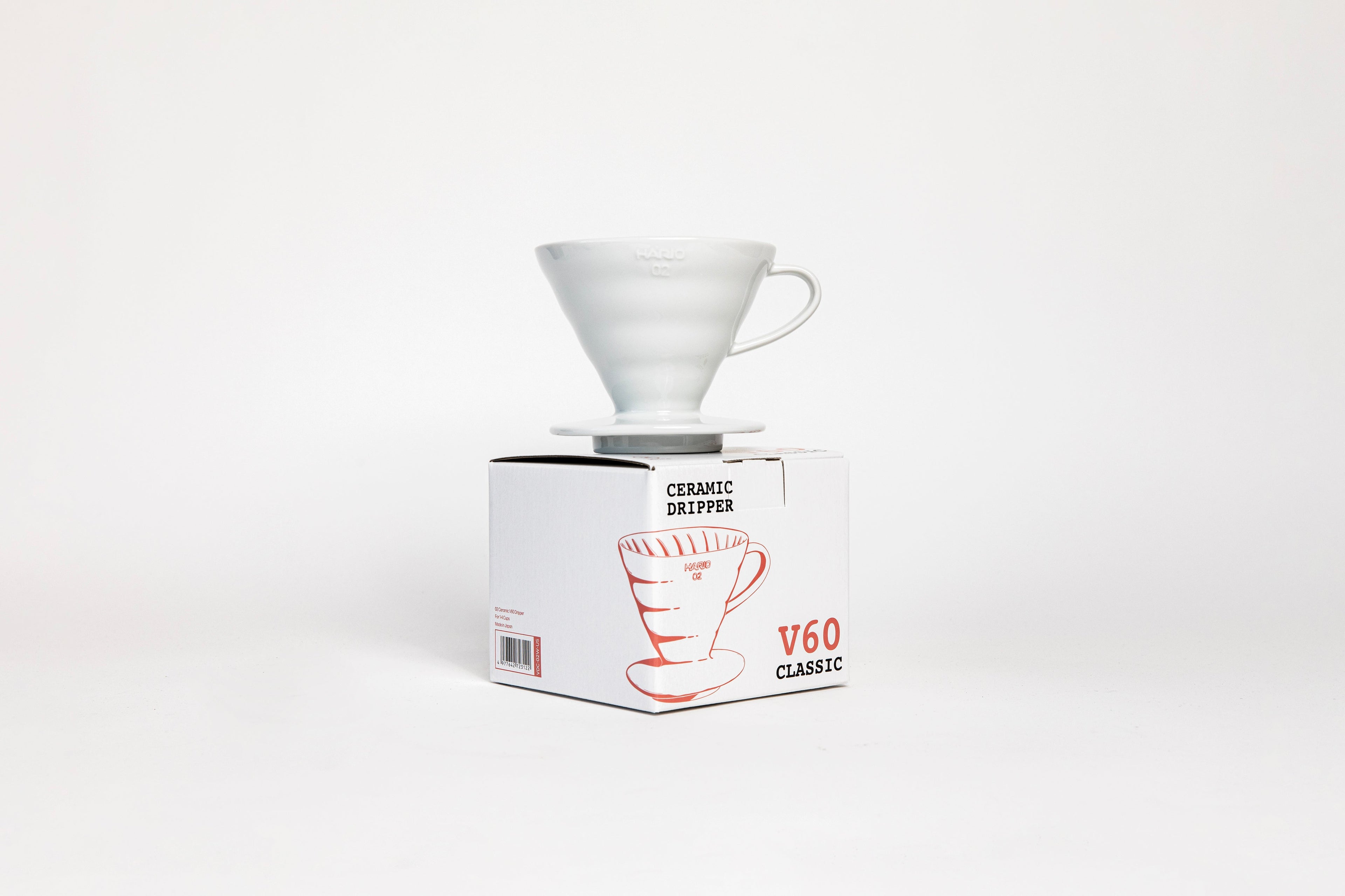 Hario V60 Ceramic Dripper 02 — White