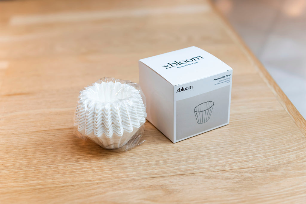 xBloom flat bottom premium paper filters