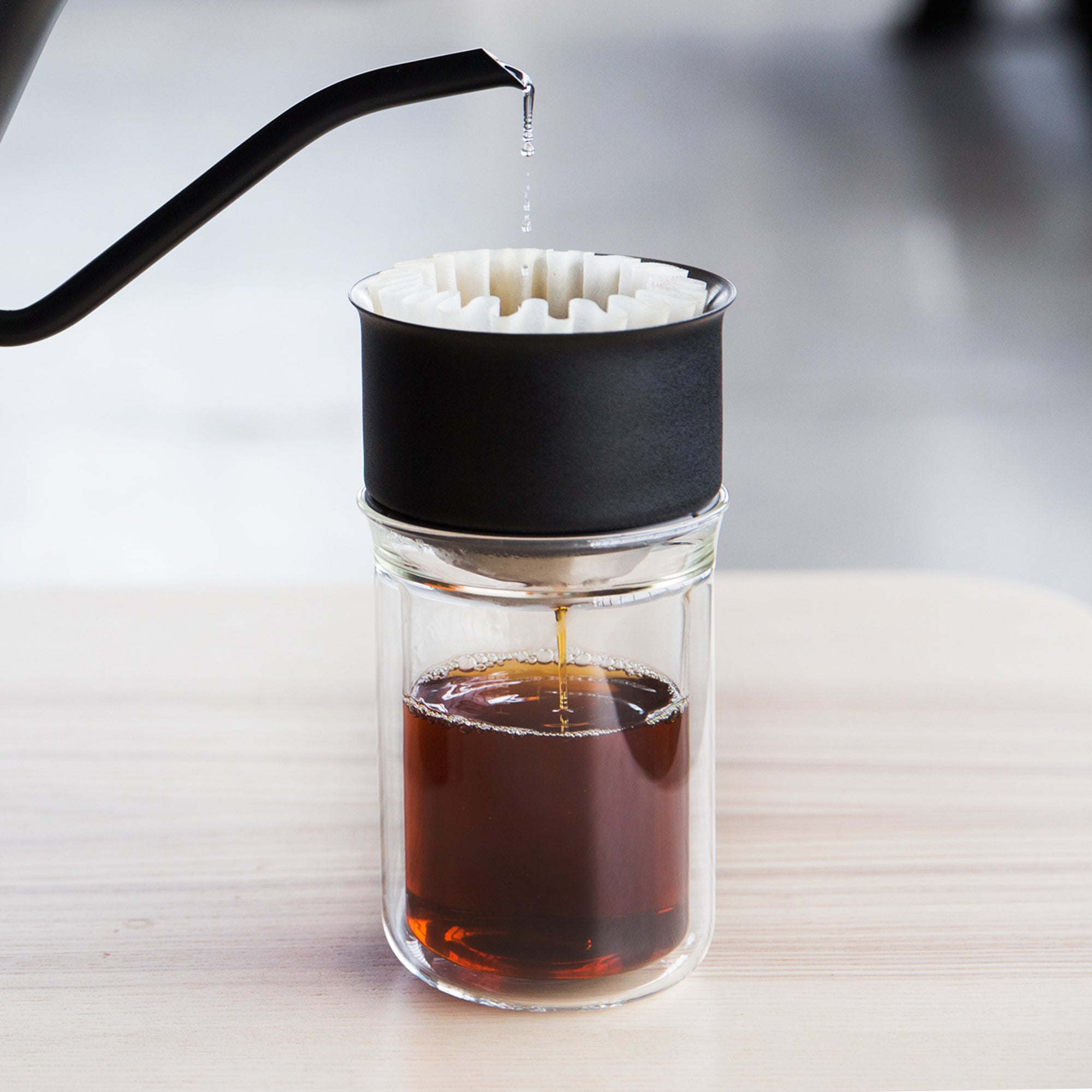 Fellow Stagg [X] Filters — filter in dripper