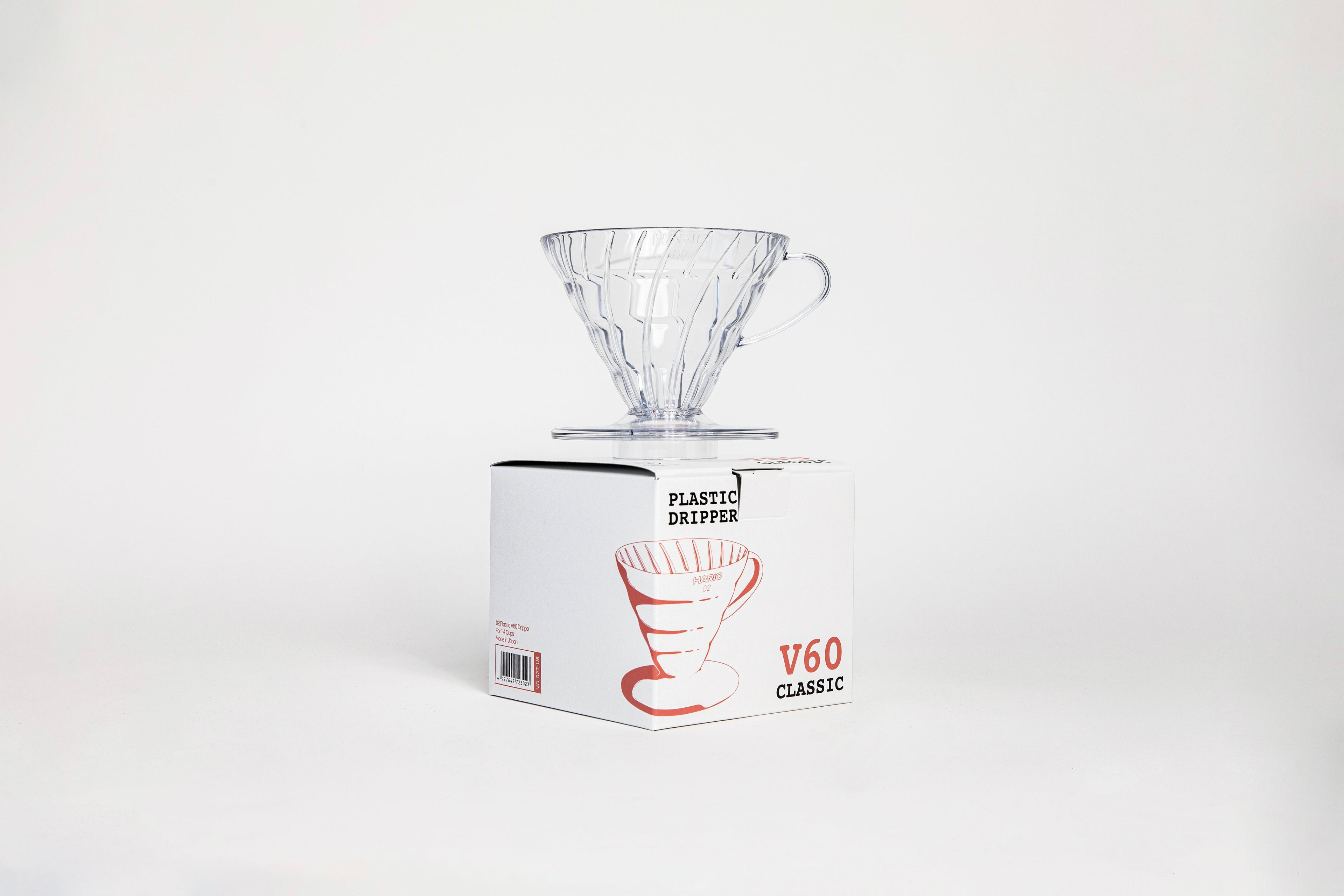 Hario V60 Plastic Dripper 02 — Clear