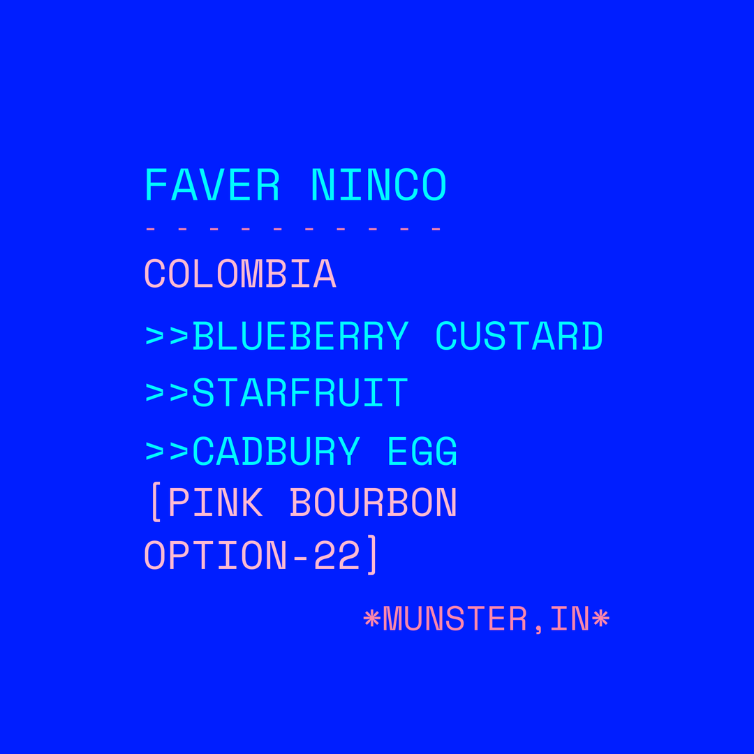 Faver Ninco — Botz Coffee